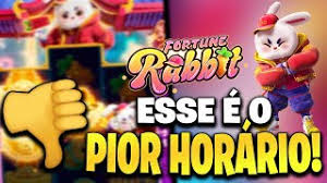 qual horário bom para jogar fortune rabbit